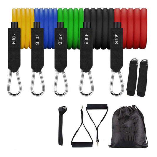 Portable Fitness Rally Resistance Band Training Set