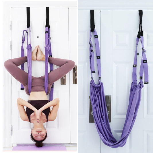 Adjustable Yoga Stretch Sling & Hip Support Belt
