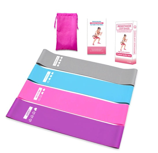 Resistance Loop Bands Set for Fitness, Yoga & Home Training