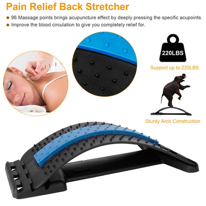Adjustable Lumbar Back Stretching Support
