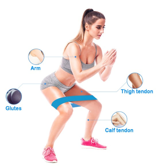 Resistance Loop Bands Set for Fitness, Yoga & Home Training