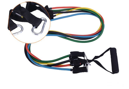 Portable Fitness Rally Resistance Band Training Set