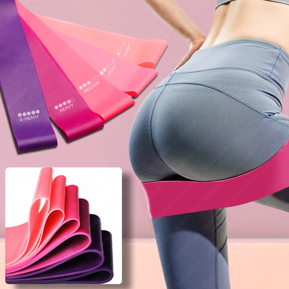 Resistance Loop Bands Set for Fitness, Yoga & Home Training