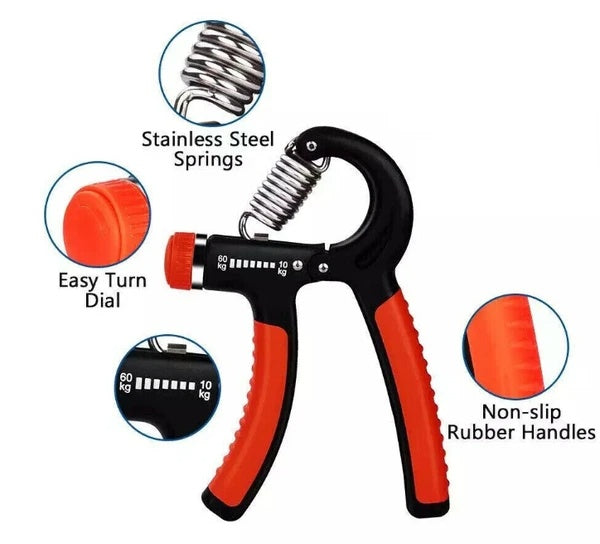 Adjustable Hand Grip Strength Trainer (10–60 kg)