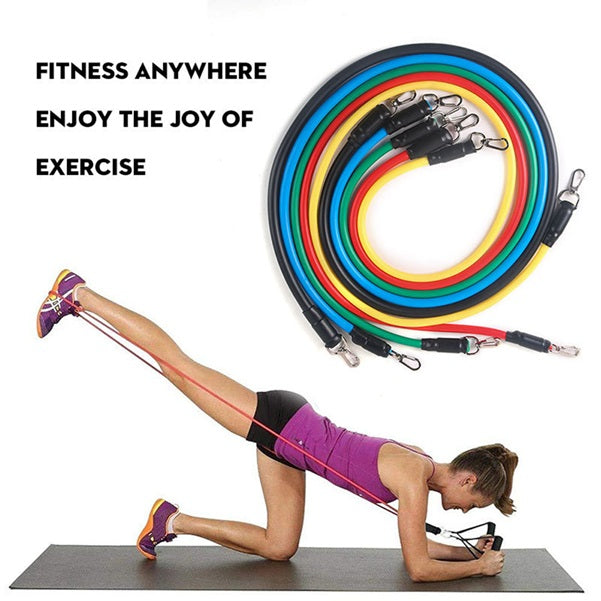 Portable Fitness Rally Resistance Band Training Set