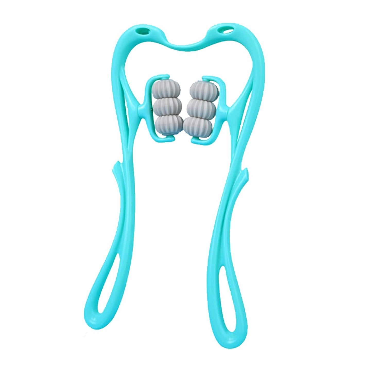 Neck Roller Massager – 360° Rotating 6-Ball Pain Relief Tool