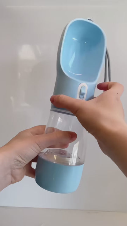 Portable Pet Water & Food Dispenser